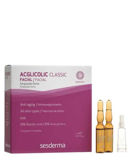 Sesderma Acglicolic Classic Ampoules Faciales 5 Pcs