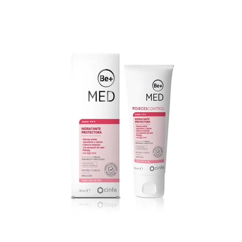 BE+Med Hydratation Contrôle Rougeurs SPF20 50 ml