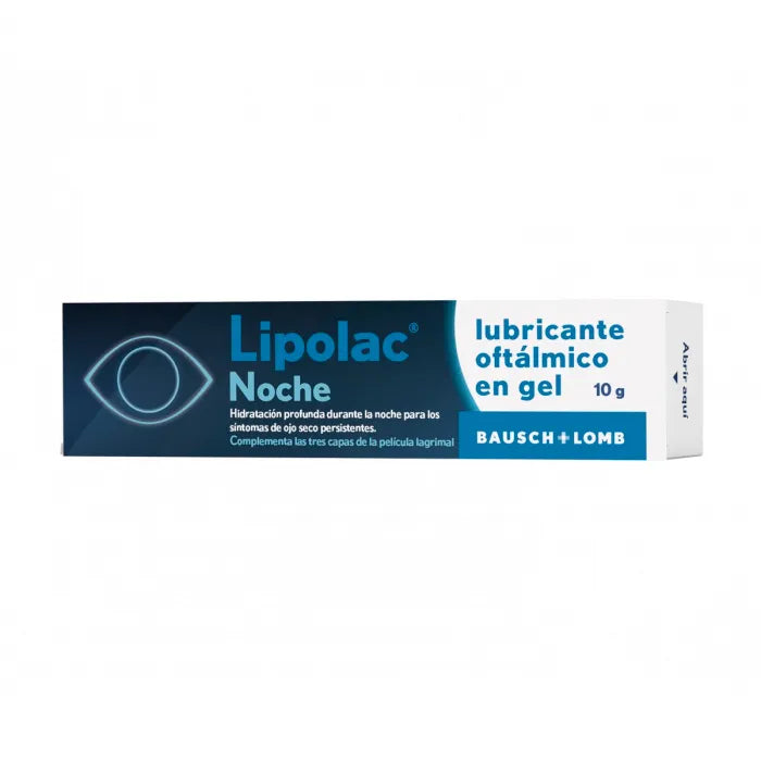 Bausch+ Lomb Lipolac Gel Lubrifiant de Nuit pour les Yeux