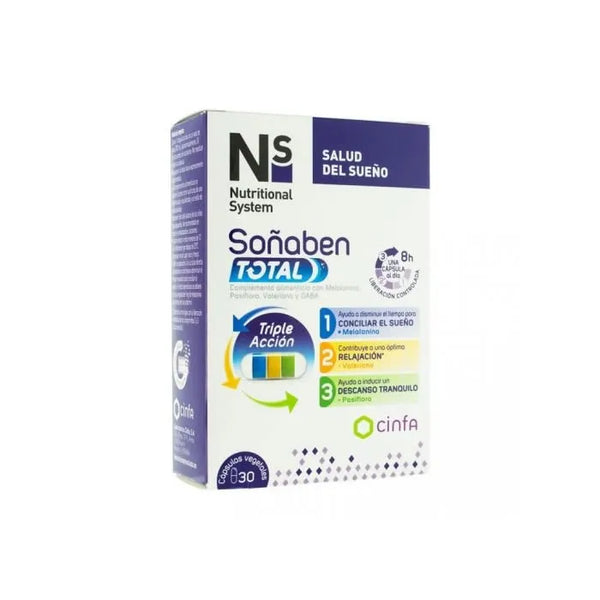 NS Soñaben Total 30 Gélules - Batty Beauty