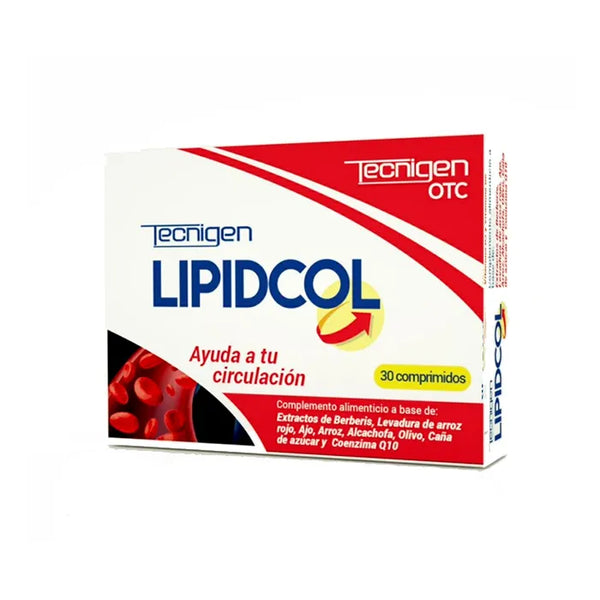 OTC TecniGen Lipidcol 30 Comprimés - Batty Beauty