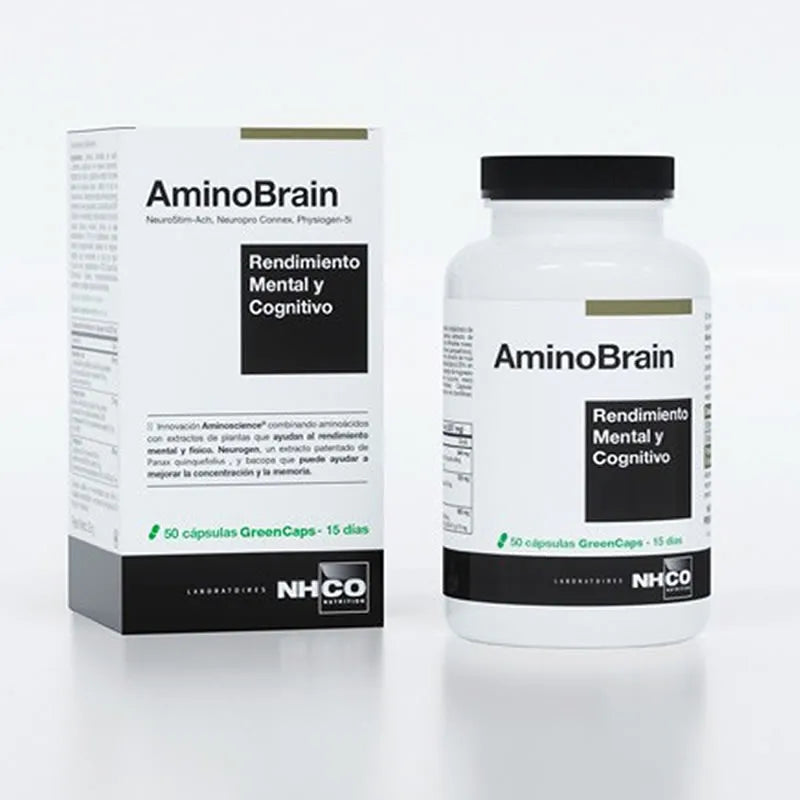 Nhco-AminoBrain - Performance Mentale Et Cognitive - 50 Gélules