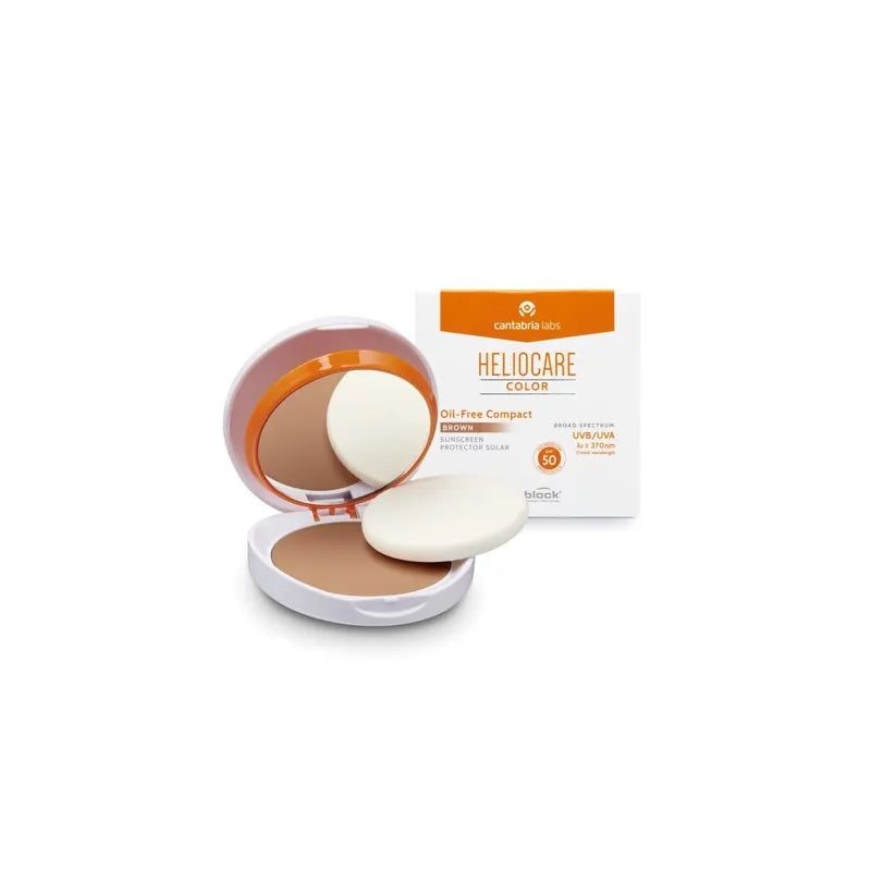 Heliocare Color Oil Free Compact Make Up Spf50 Brown