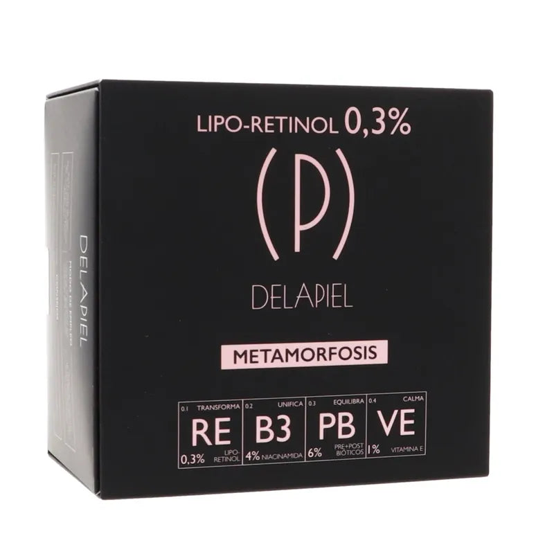 Delapiel Ampoules Métamorphose Lipo-Rétinol 0,3%