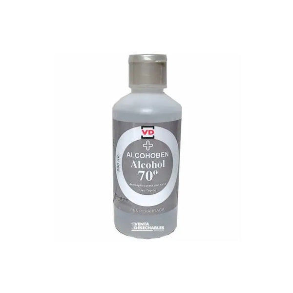 Alcohoben Alcohol 70o 250ml - Batty Beauty