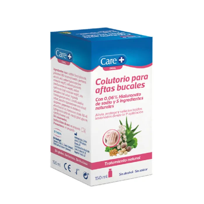 Care+ Soins+ Bouche Ulcères Aphteux Bain De Bouche