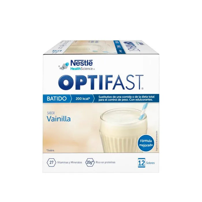 Optifast Milkshake À La Vanille 9 Sachets