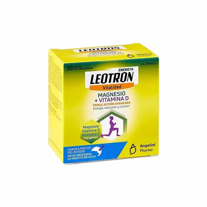 Leotron Magnésium+Vitamine D 30 Stick
