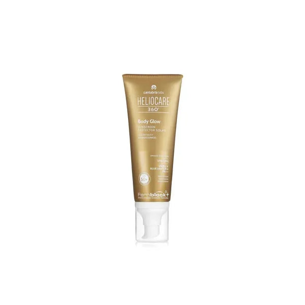 Heliocare 360º Body Glow Spf50 100ml - Batty Beauty