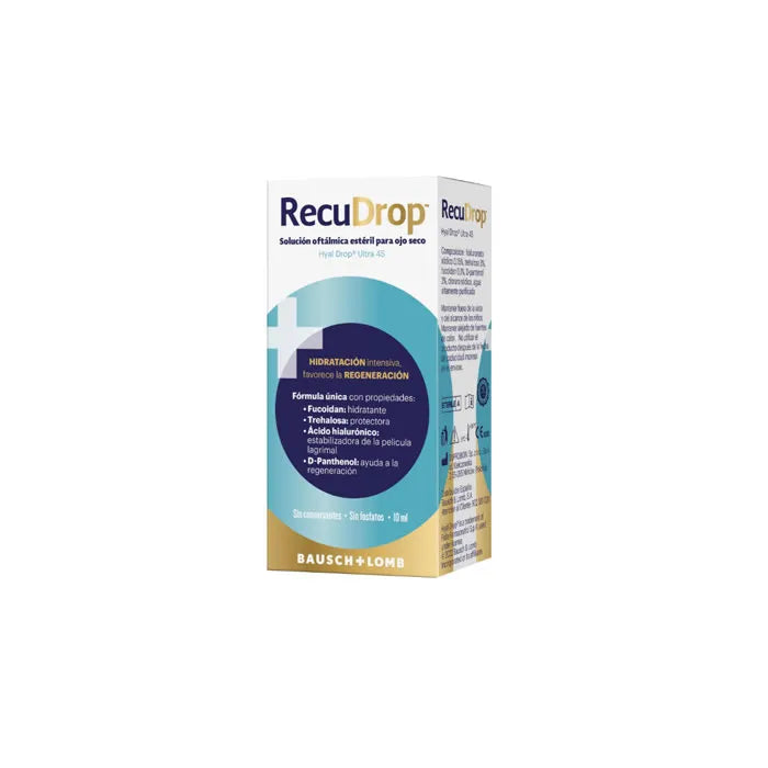 Bausch Lomb Bausch Recudrop Solution Ophtalmique Œil Sec