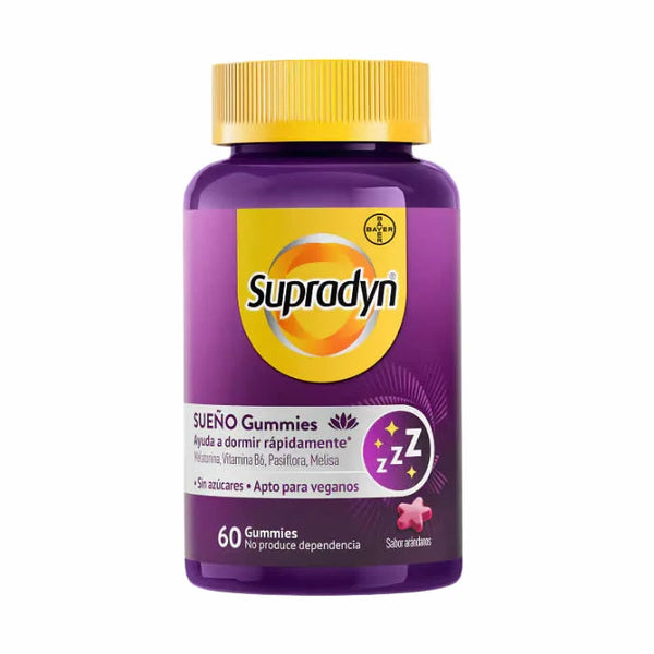 Supradyn Sleep Melatonin 60 Gummies - Batty Beauty