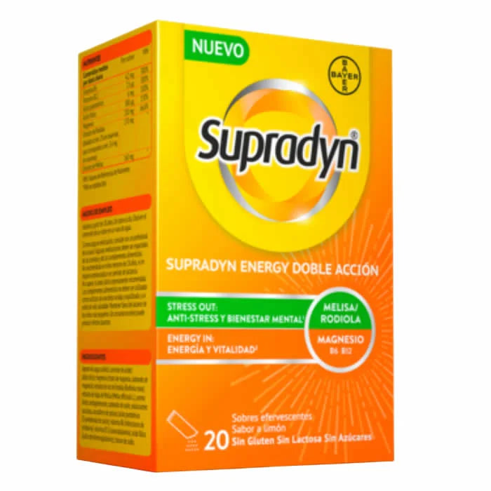 Supradyn Energy Double Action 20 Sachets