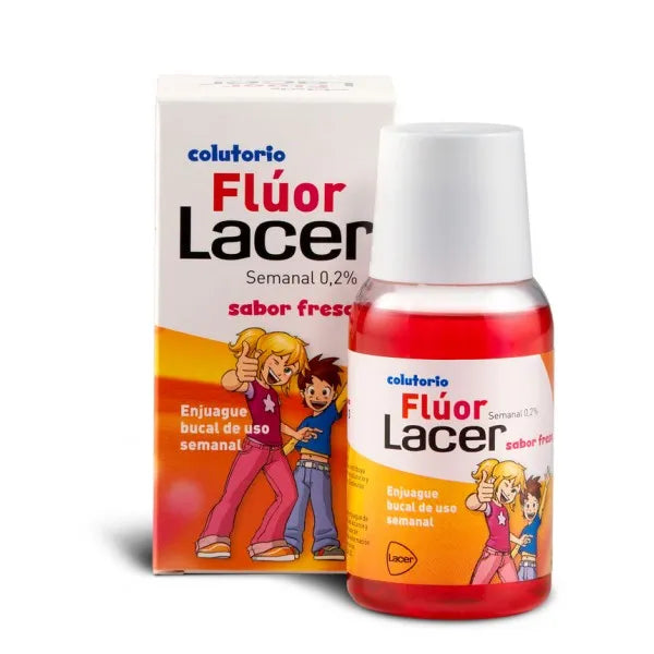 Lacer™ Bain De Bouche Fluor 0,2 Goût Fraise