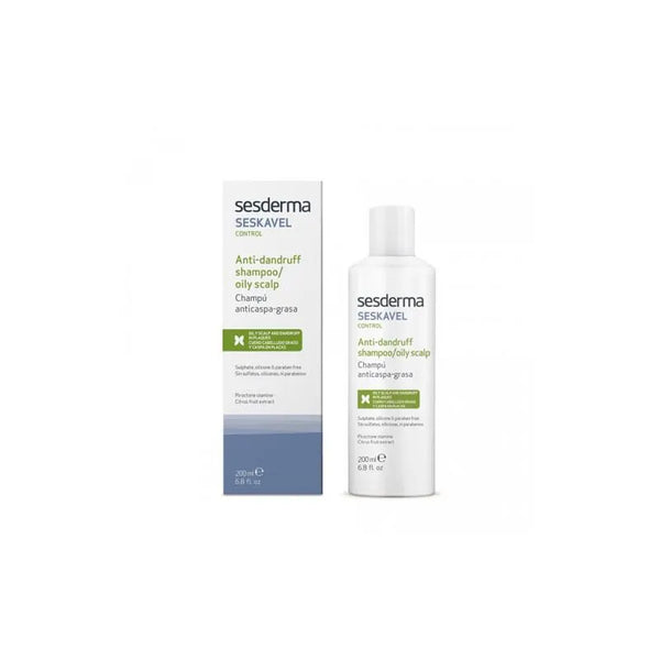 Sesderma Seskavel Shampooing Anti-Graisse et Anti-Pelliculaire 200ml - Batty Beauty