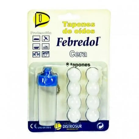 Febredol Tapones Oído Cera 8 Unidades Febredol