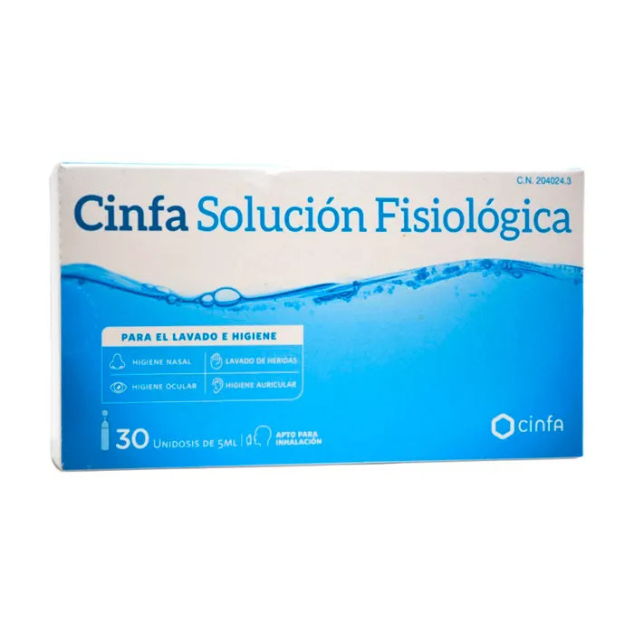 Cinfa Solution Physiologique 20 Unités