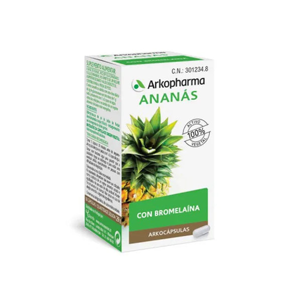 Arkopharma Arkocapsulas Ananas 48 Capsules - Batty Beauty