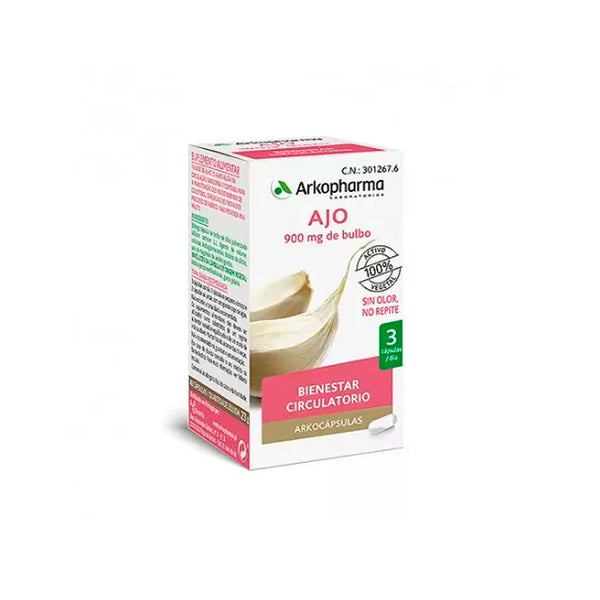 Arkopharma Arkocapsulas Garlic 48 Capsules - Batty Beauty