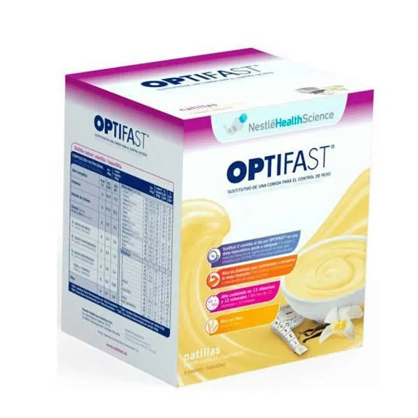 Optifast Crèmes Saveur Vanille 9 Sachets - Batty Beauty