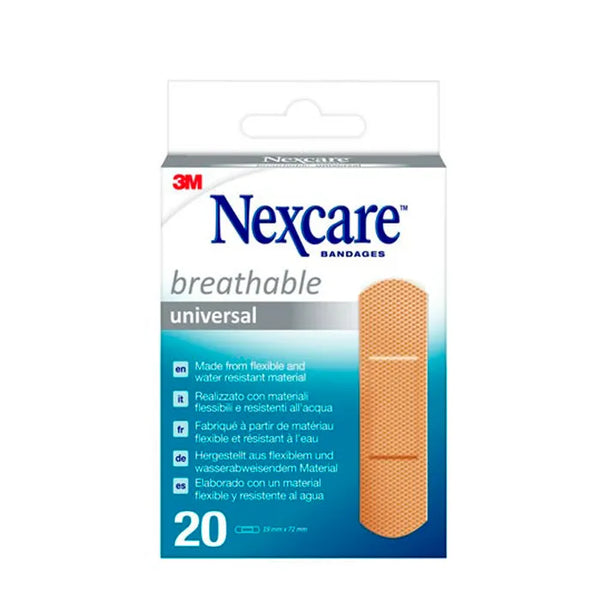 Nexcare Plastique 20 Bandes 19x76mm - Batty Beauty