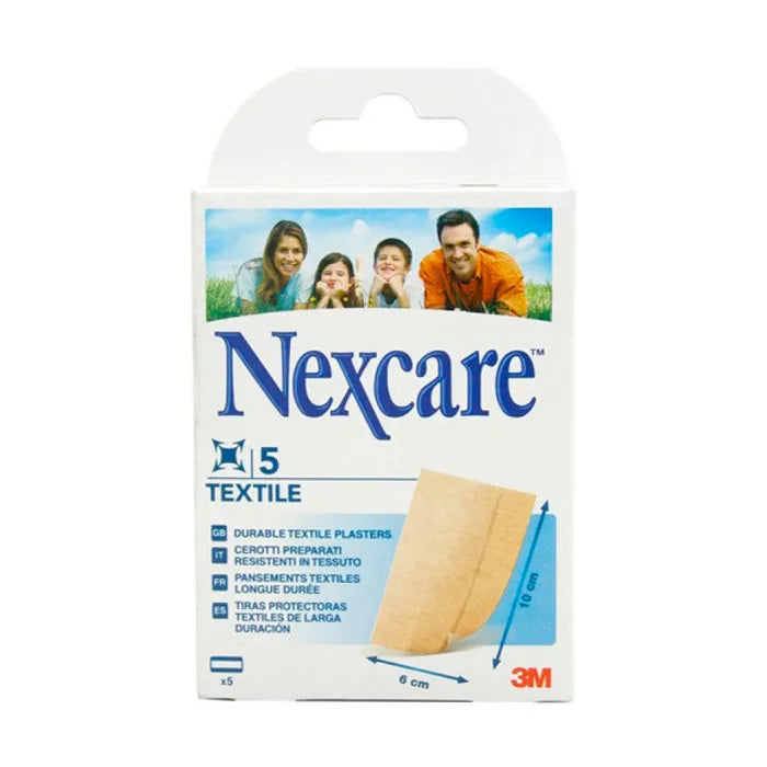 Nexcare Textile Strips 5 Bandes 10x6 Cm