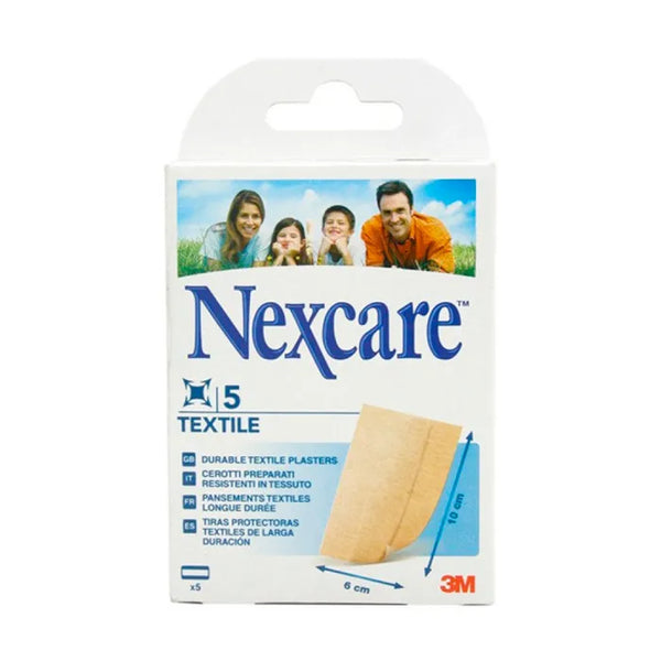 Nexcare Textile Strips 5 Bandes 10x6 Cm - Batty Beauty