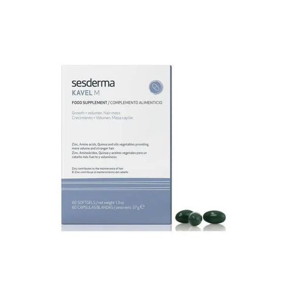 Sesderma Kavel M Complément Alimentaire Masse Capillaire 60 Capsule - Batty Beauty