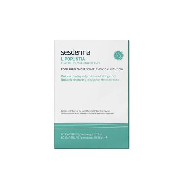 Sesderma Lipopuntia Ventre Plat 60caps - Batty Beauty