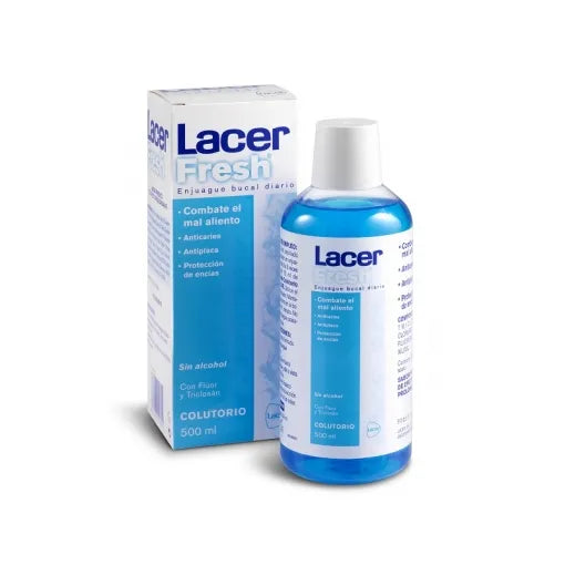 Lacer Bain De Bouche Frais 500ml - Batty Beauty