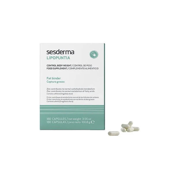 Sesderma Lipopuntia Weight Control 180 Capsules - Batty Beauty