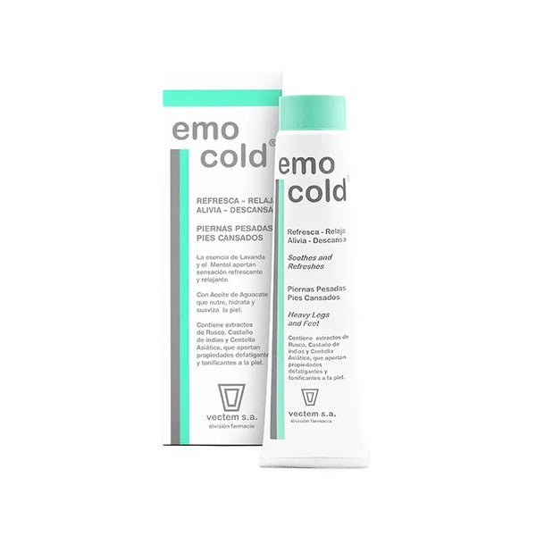Vectem Emo Cold Cream Pour Jambes Lourdes et Pieds Fatigués 75ml - Batty Beauty