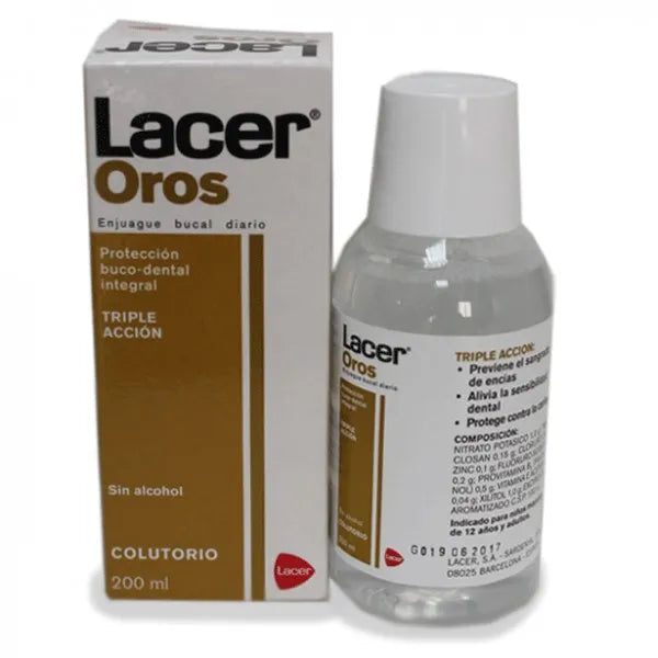 Lacer Bain De Bouche Lacer Oros 200ml - Batty Beauty