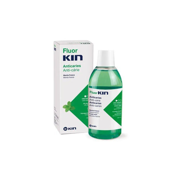 Kin Fluorkin Enjuague Diario Menta Kin 500ml - Batty Beauty