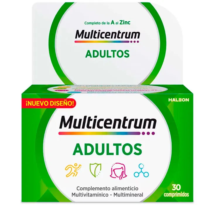 Multicentrum Adultes 30 Comprimés