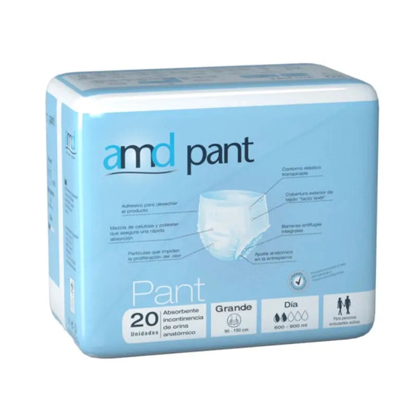 Amd Protège-slip Absorbant Jour Taille Grande 40U - Batty Beauty