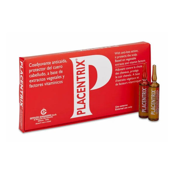 Placentrix Plus Lotion Anti-Chute de Cheveux 10 Ampoules - Batty Beauty
