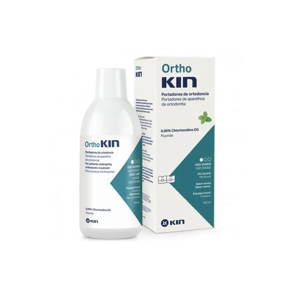 Kin Orthokin Bain De Bouche à La Menthe 500ml - Batty Beauty