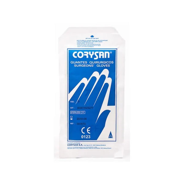 Corysan Gants De Chirurgie Stériles En Latex Taille 7,5 2U - Batty Beauty