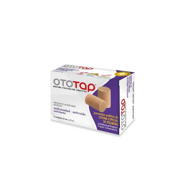 Ico Ototap Bouchons D'oreille En Mousse 6 Unités - Batty Beauty