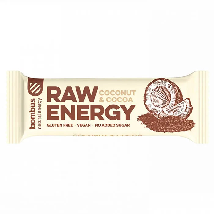 Santiveri Bombus Energy Cacao À La Noix De Coco 20 unités