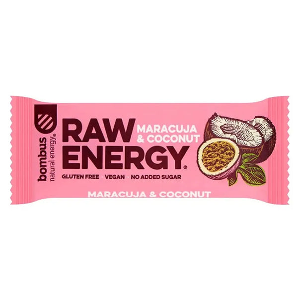 Santiveri Bombus Energy Fruit De La Passion Noix De Coco 20 Unités - Batty Beauty