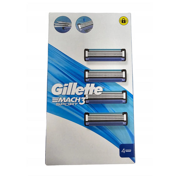 Gillette Match3 Cuchillas Sport Pack 4 Cabezales 4un - Batty Beauty