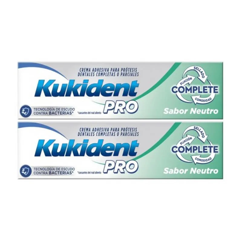 Kukident Pro Complet Saveur Neutre Duo