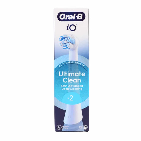 Oral-B IO Ultimate Clean Replacement Heads 2 Pack - Batty Beauty
