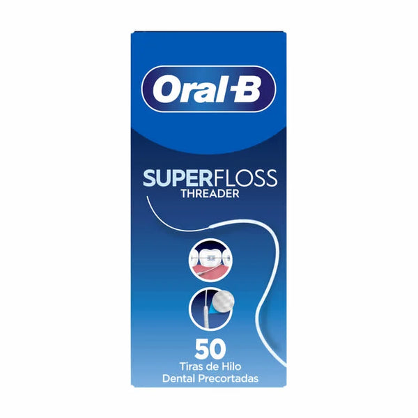 Oral-B Superfloss 50 Pre Cut Dental Floss Strands - Batty Beauty