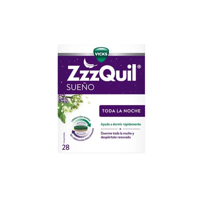 Zzquil ZzzQuil Dormir toute la nuit 28 comprimés
