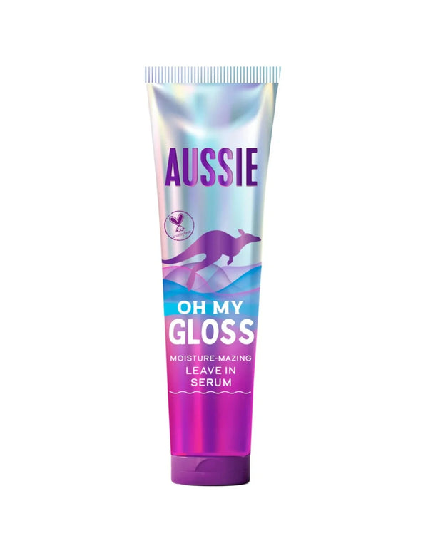 Aussie Hair Aussie Oh My Gloss Moisture-Mazing Leave In Serum 160ml - Batty Beauty