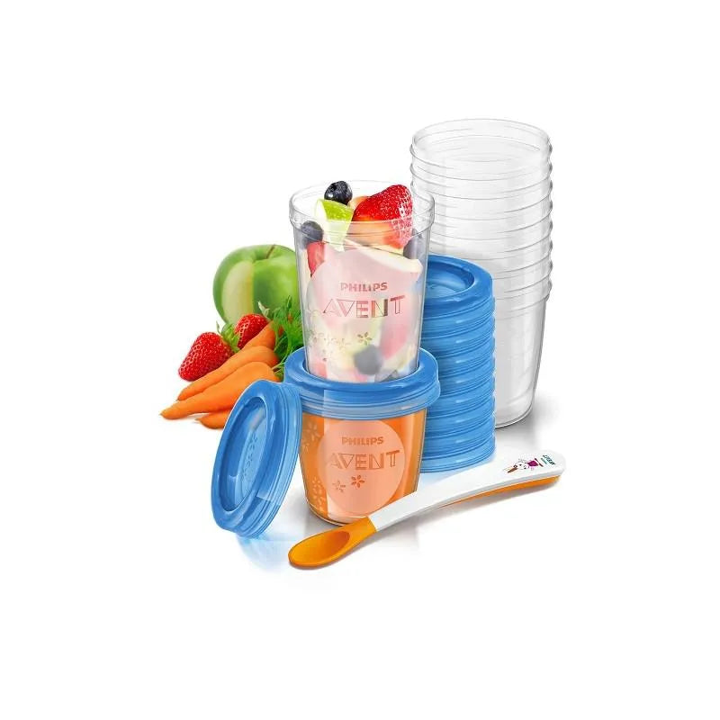 Avent Ensemble de Récipients de Rangement pour Bébé