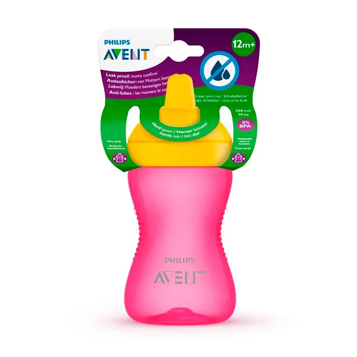 Avent Hard Mouthpiece Cup Pink +12 Mois