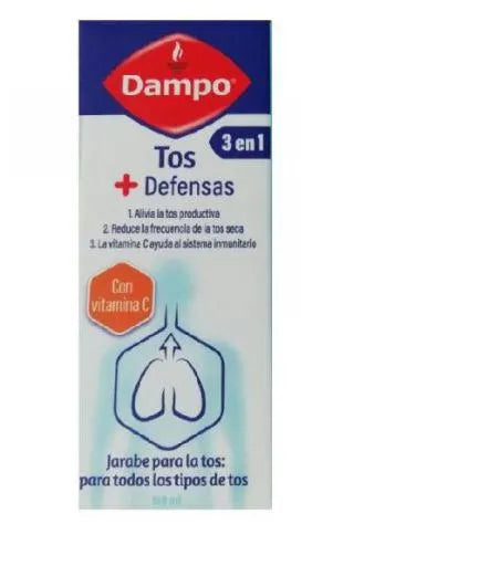 Dampo Sirop 3 En 1 Contre La Toux Défense